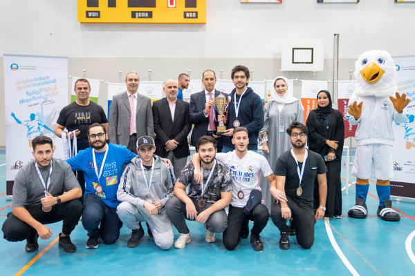 Ajman University Students Achieve Great Success in Inter-College Sports Tournament