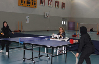 ختام بطولة تنس الطاولة للطالبات