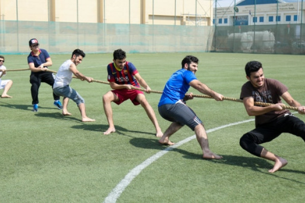 الجامعة تحتفل باليوم الرياضي الوطني