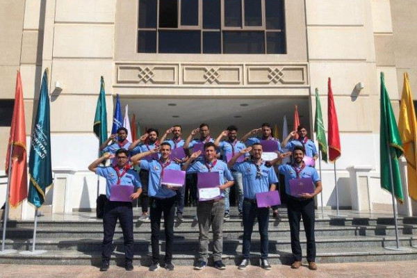 AU Scouts Club Participates in Scouting Training Course