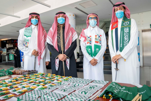 Ajman University Students Celebrate Saudi Arabia’s 92nd National Day