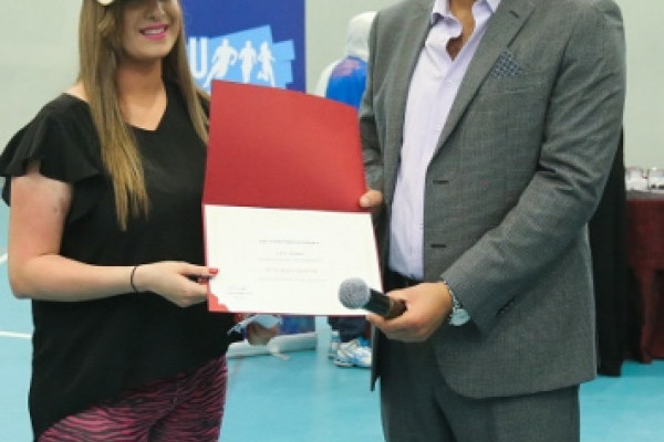 يوم رياضي لأعضاء الهيئتين الأكاديمية والإدارية في الجامعة