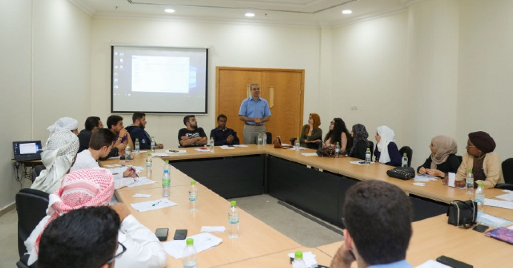 Election of the Student Council at Ajman University