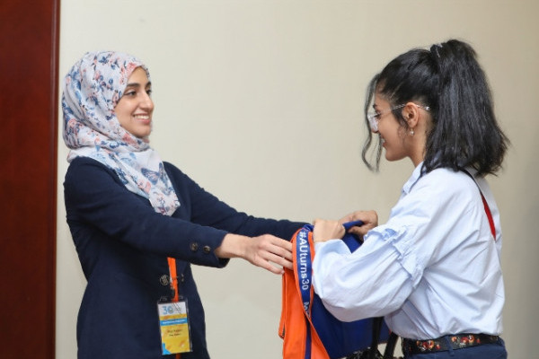 الجامعة تحتفي بالطلبة الجدد