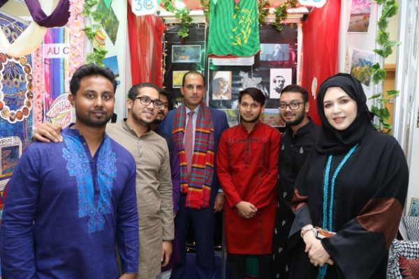 Launch of AU Club Fair 2018 Under the theme (Friendship - Sharing - Creativity)