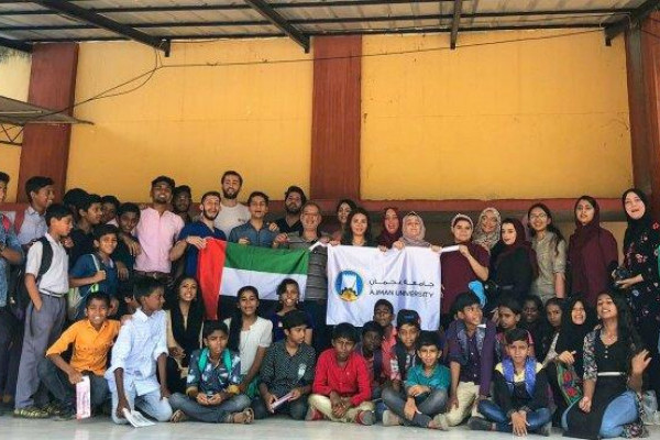 AU Students on Relief Mission to Kerala