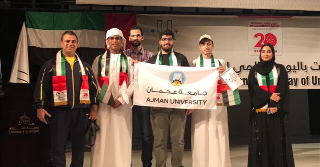 الجامعة تشارك في احتفالات الدولة باليوم العالمي للرياضة الجامعية