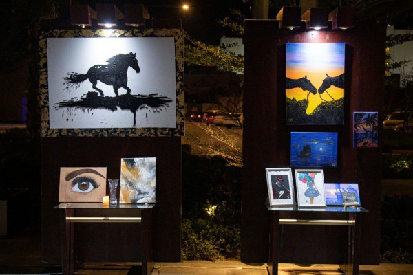 مهرجان للفنون الجميلة في جامعة عجمان يستعرض أكثر من 200 عمل فني