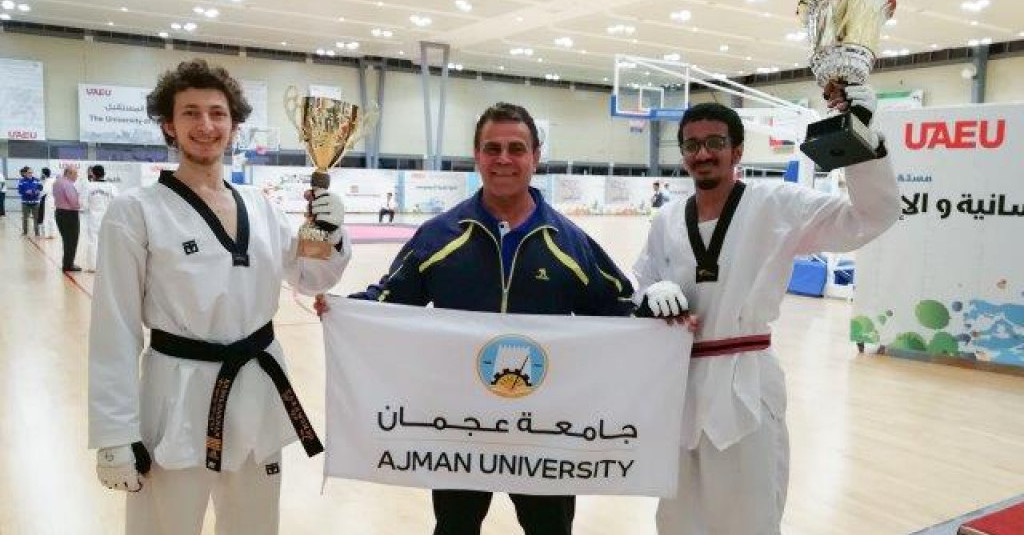 Gold, Silver Medals for AU Students at HESF Taekwondo