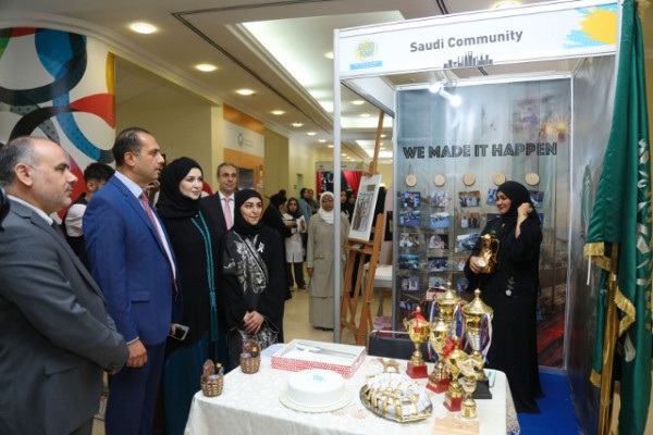Launch of AU Club Fair 2018 Under the theme (Friendship - Sharing - Creativity)