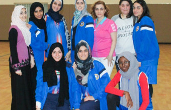 جامعة عجمان تحصد المركز الثالث في بطولة كرة السلة