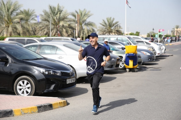 يوم رياضي لأعضاء الهيئتين الأكاديمية والإدارية في الجامعة
