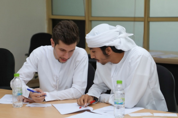 Election of the Student Council at Ajman University