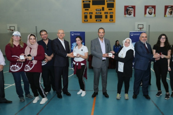 يوم رياضي لأعضاء الهيئتين الأكاديمية والإدارية في الجامعة