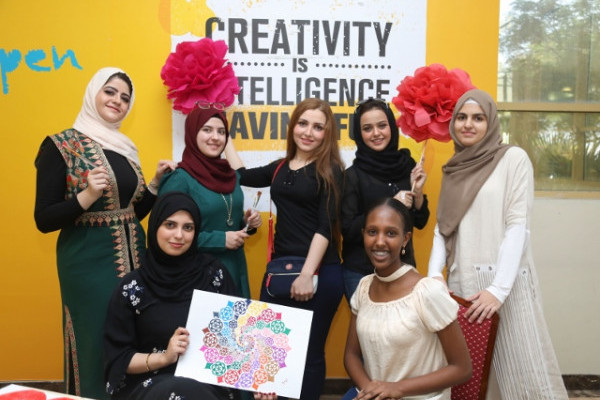 Ajman University organizes Carnival for Fine Arts