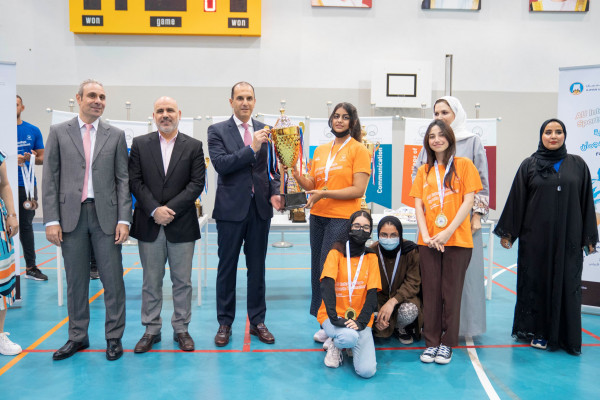 Ajman University Students Achieve Great Success in Inter-College Sports Tournament