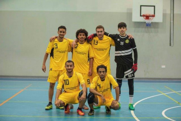 Law Team Wins Gold in AU Futsal Championship