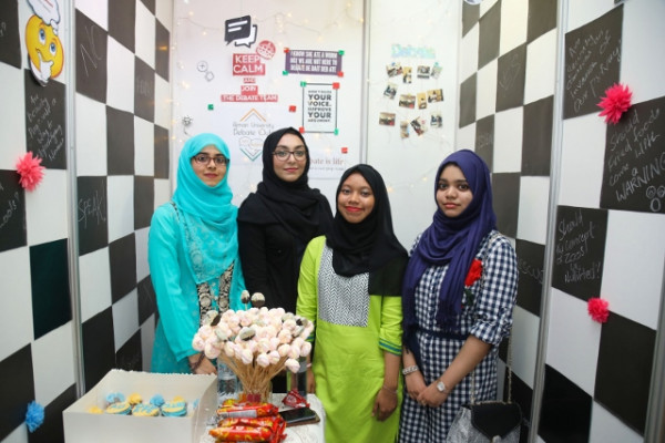 Launch of AU Club Fair 2018 Under the theme (Friendship - Sharing - Creativity)
