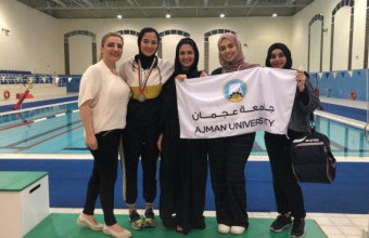 AU Reaps Third Place in Sharjah Swimming Championship